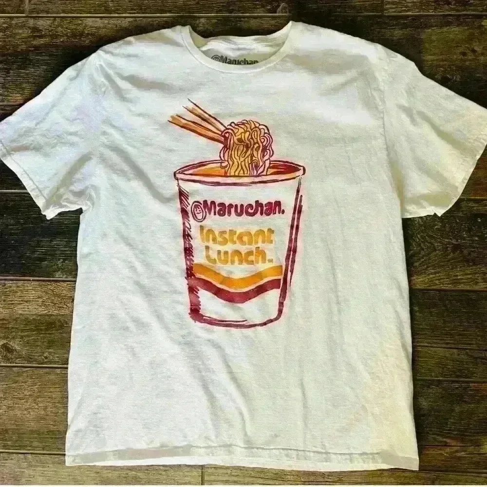 Maruchan - Men's Graphic T-Shirt - White Short Sleeve - Crew Neck 2XL Ramen XXL - Picture 2 of 4